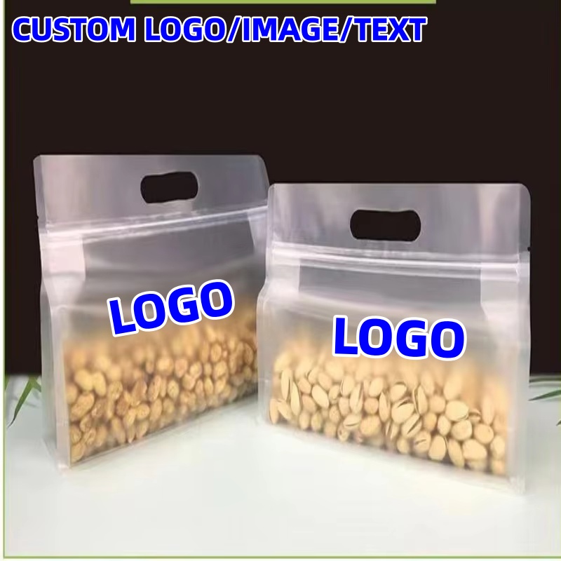 Food Snacks For Christmas - 50 Sacos Ziplock Foscos 3D com