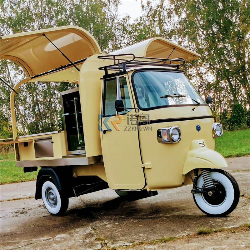 Street Food Snacks - Carrinho de triciclo elétrico OEM, caminhão