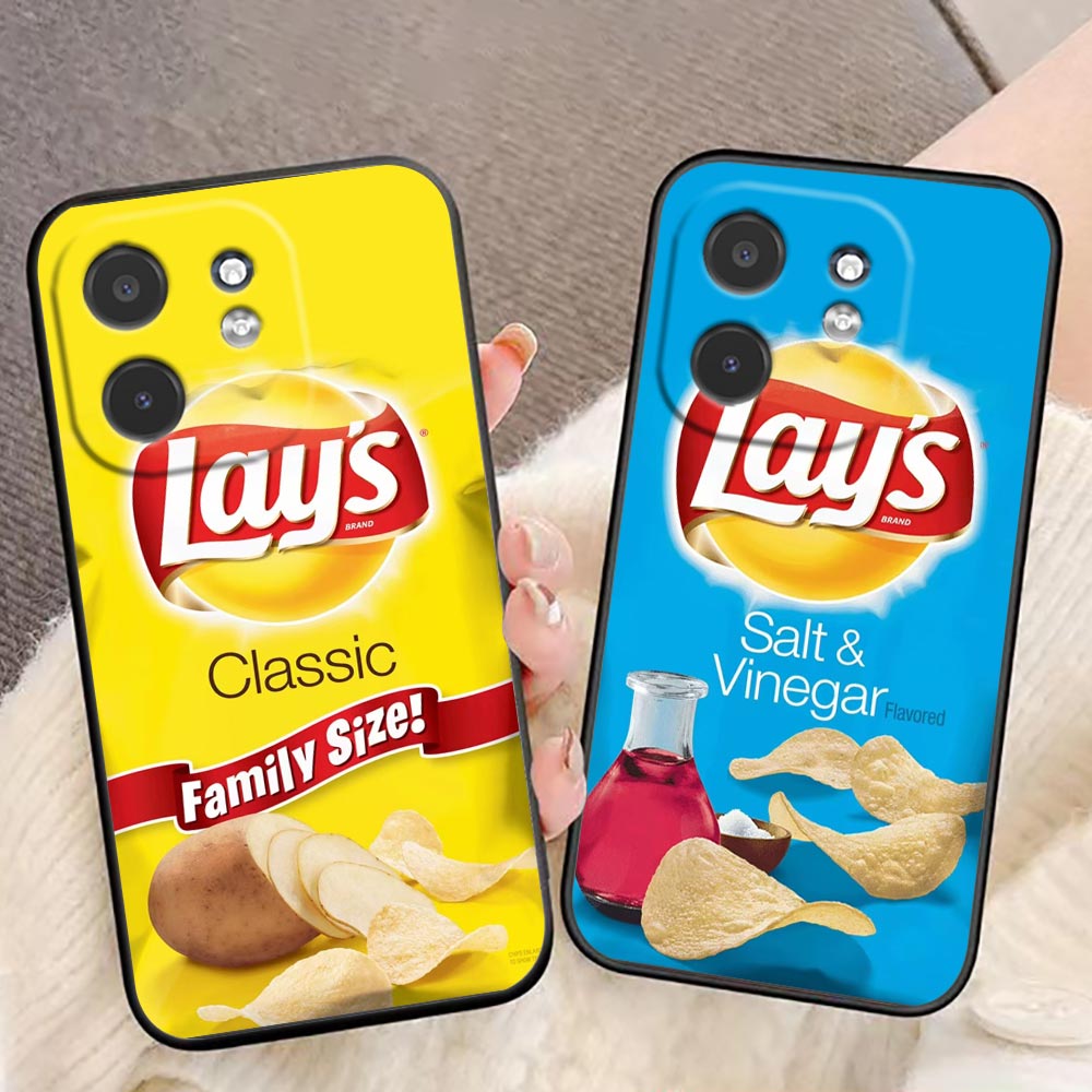 Food Snacks Logos - Capa de Celular Snack Food Potato