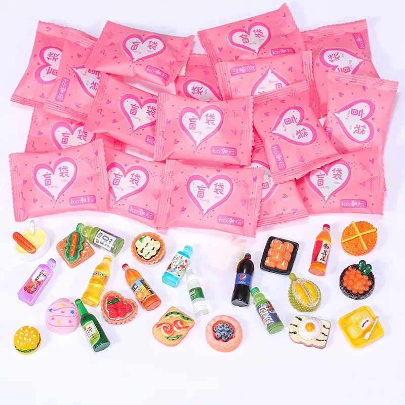 Food Snacks For Christmas - Brinquedo de Comida em Miniatura Estilo