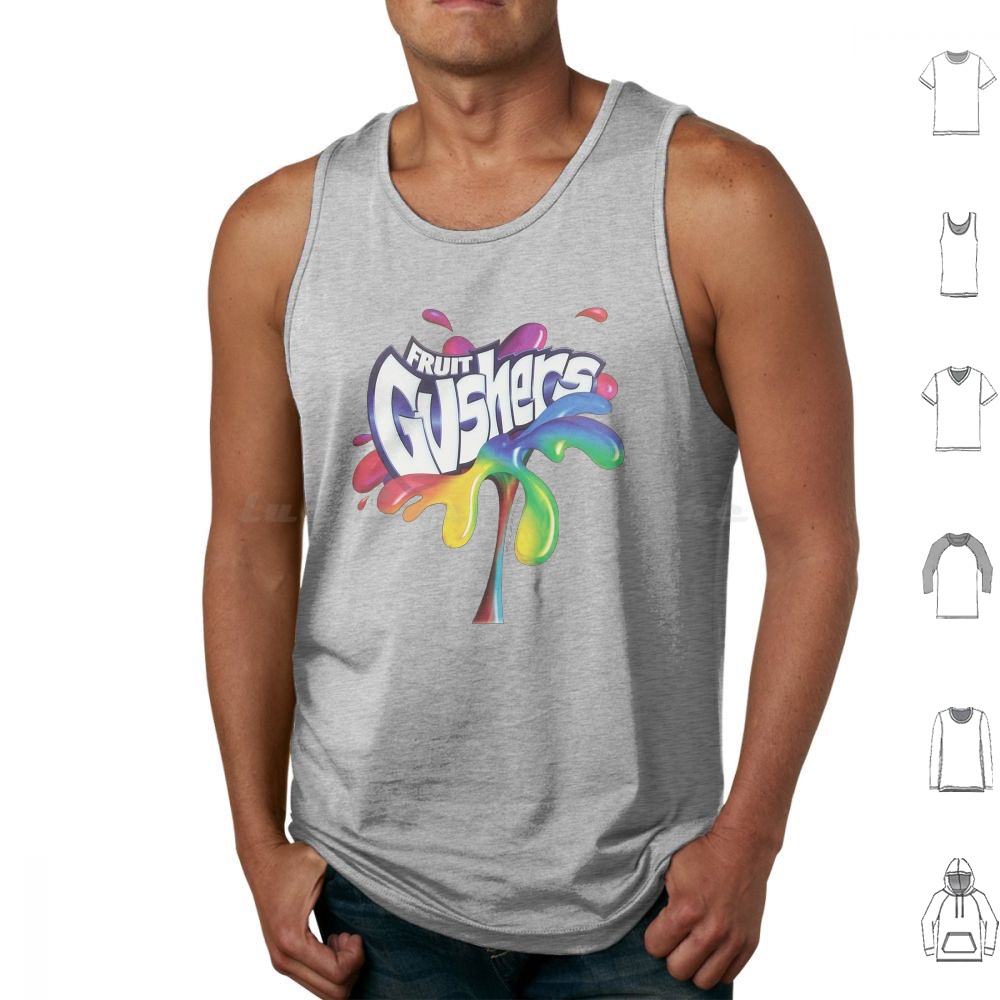 Food Snacks Logos - Camisetas Regata de Algodão com Estampa