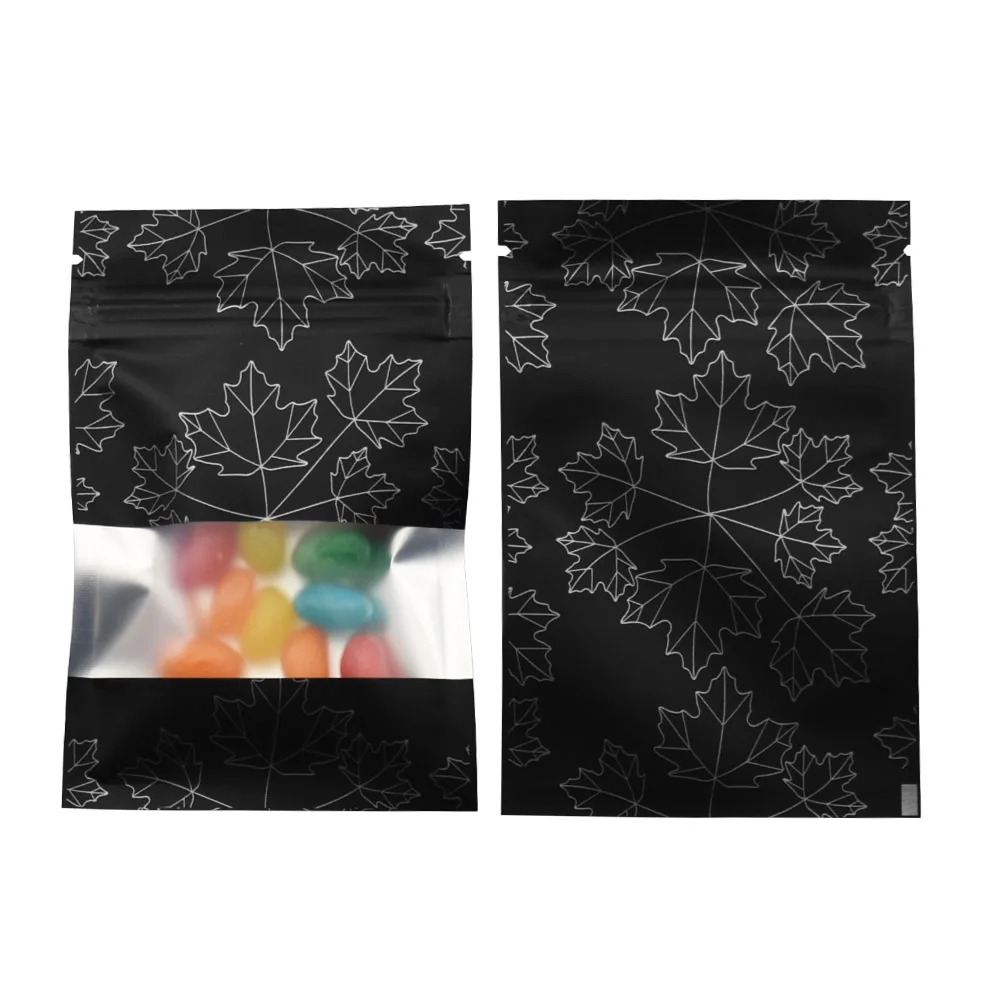 Food Snacks For Christmas - 100 pces zip lock mylar saco