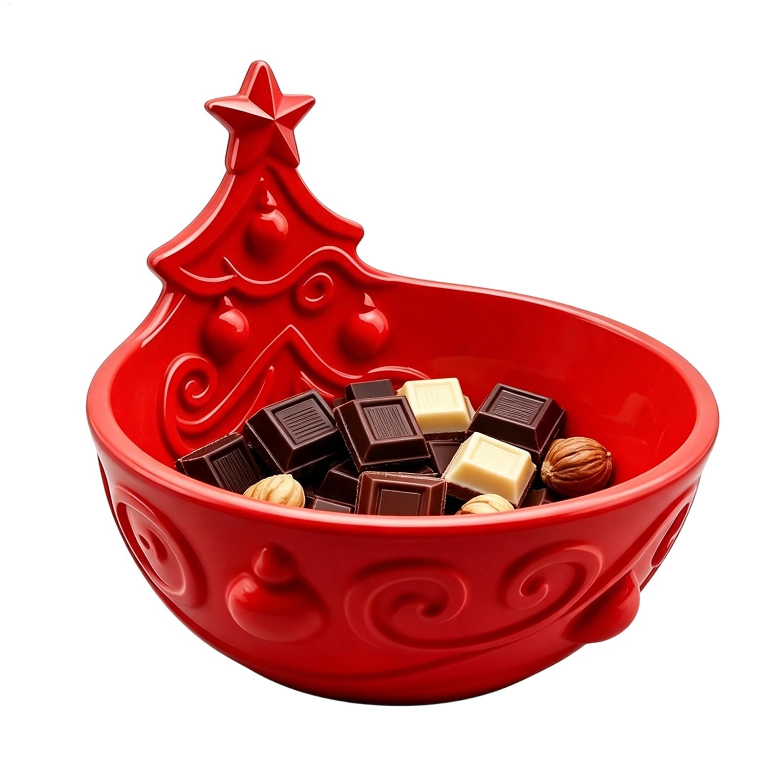 Food Snacks For Christmas - Tigelas de Natal para Petiscos, Tigela