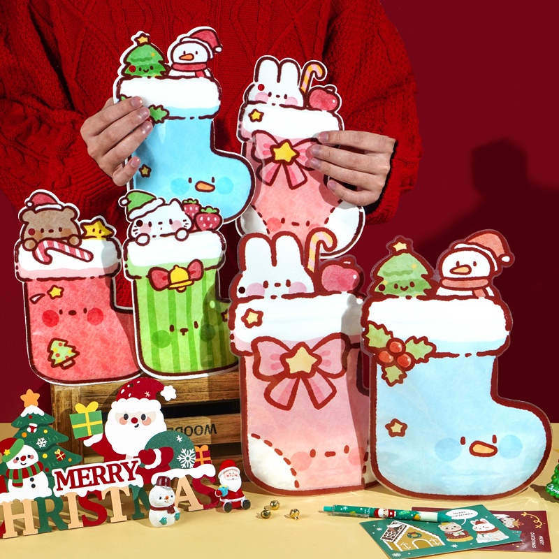 Food Or Snacks - 50 pçs bonito plástico natal ziplock