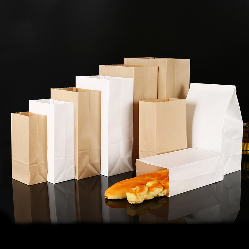 25/50pcs Sacos de Papel Kraft  - Food Or Snacks avaliação e preço