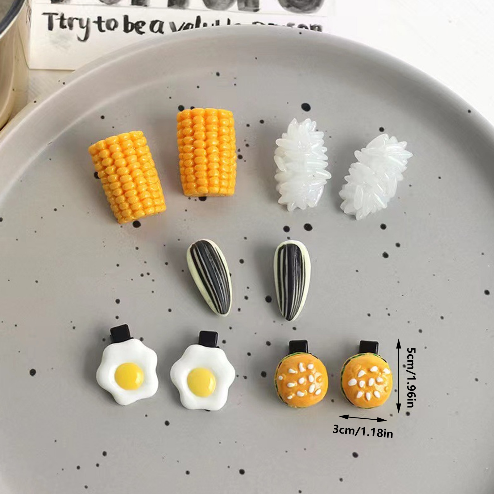 Conjunto de Mini Presilhas de  - Food Snacks Party avaliação e preço