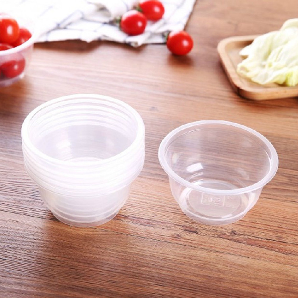 50 Peças de Tigelas Plásticas  - Food Snacks Party avaliação e preço