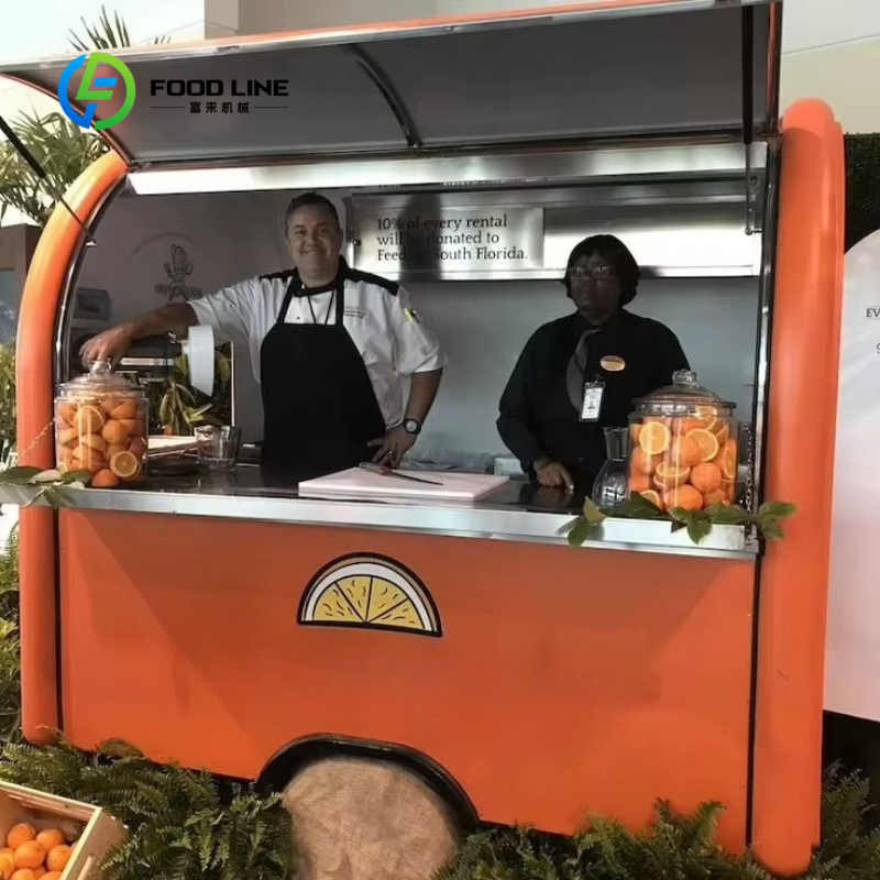 Carrinho de Comida Móvel Perso - Street Food Snacks avaliação e preço