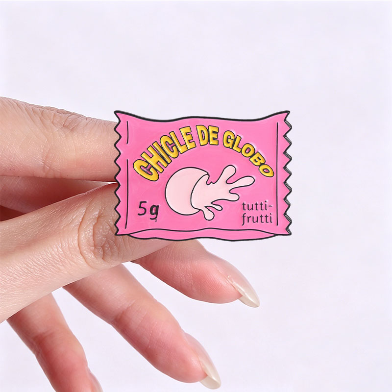 Pin de Esmalte Chicle De Globo - Food Snacks In Spanish avaliação e preço