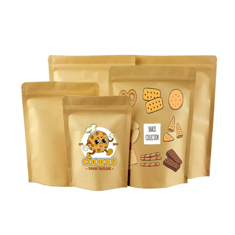 Sacos de Embalagem Personaliza - Food Snacks Logos avaliação e preço