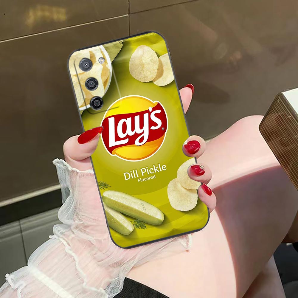 Capa de Telefone para OPPO A5X - Food Snacks Logos avaliação e preço