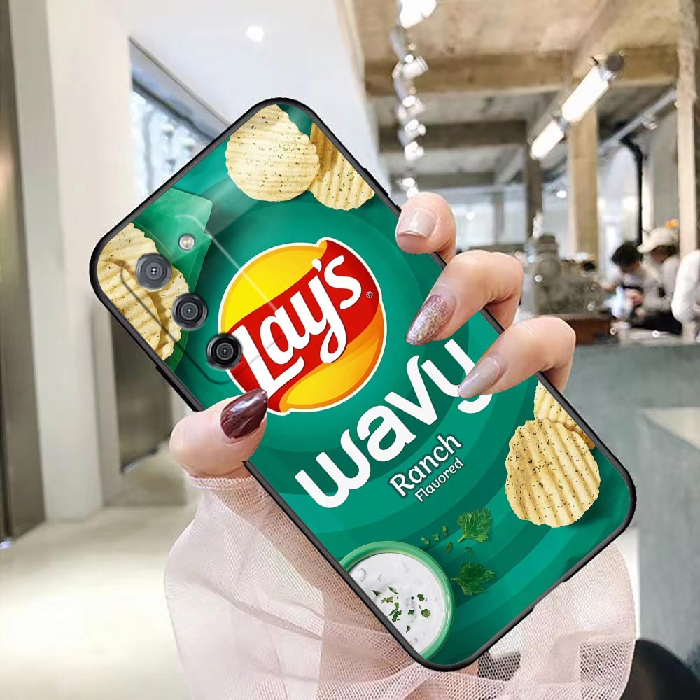 Capa de Telefone para OPPO A5X - Food Snacks Logos avaliação e preço