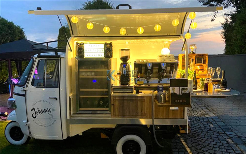 Carrinho de triciclo elétrico  - Street Food Snacks avaliação e preço