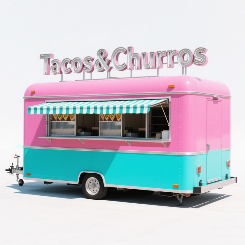Carrinho de Comida Móvel para  - Street Food Snacks avaliação e preço