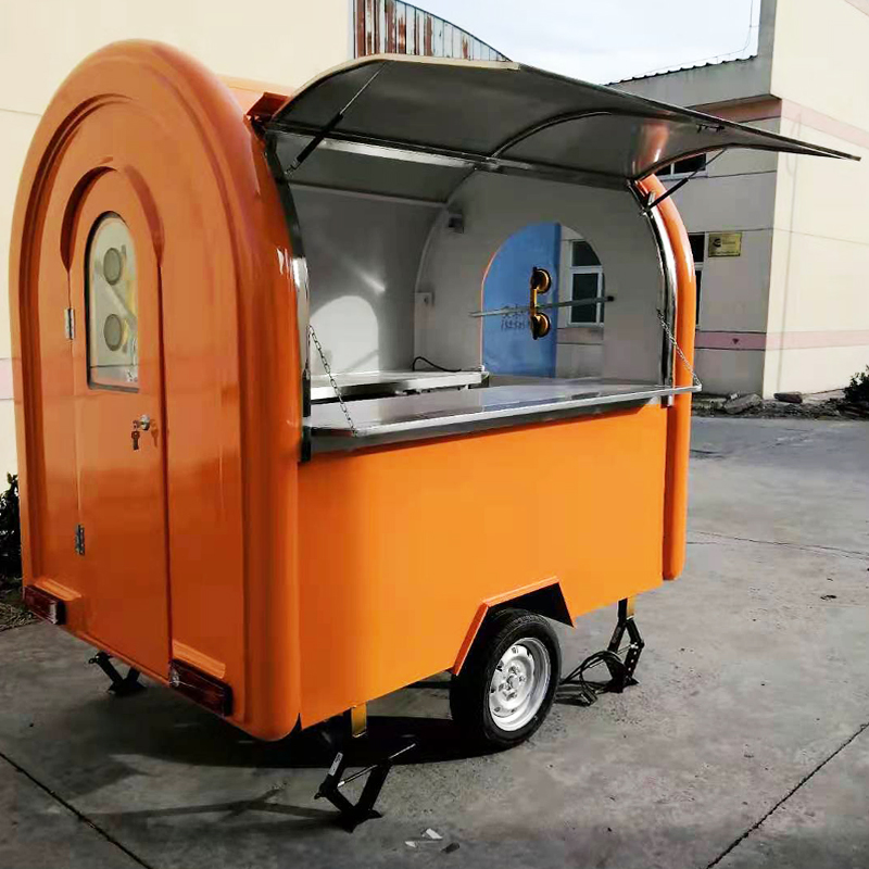 Carrinho de Comida Móvel para  - Street Food Snacks avaliação e preço