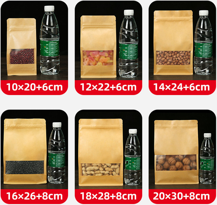 50 Unidades de Sacos Ziplock d - Food Snacks Logos avaliação e preço