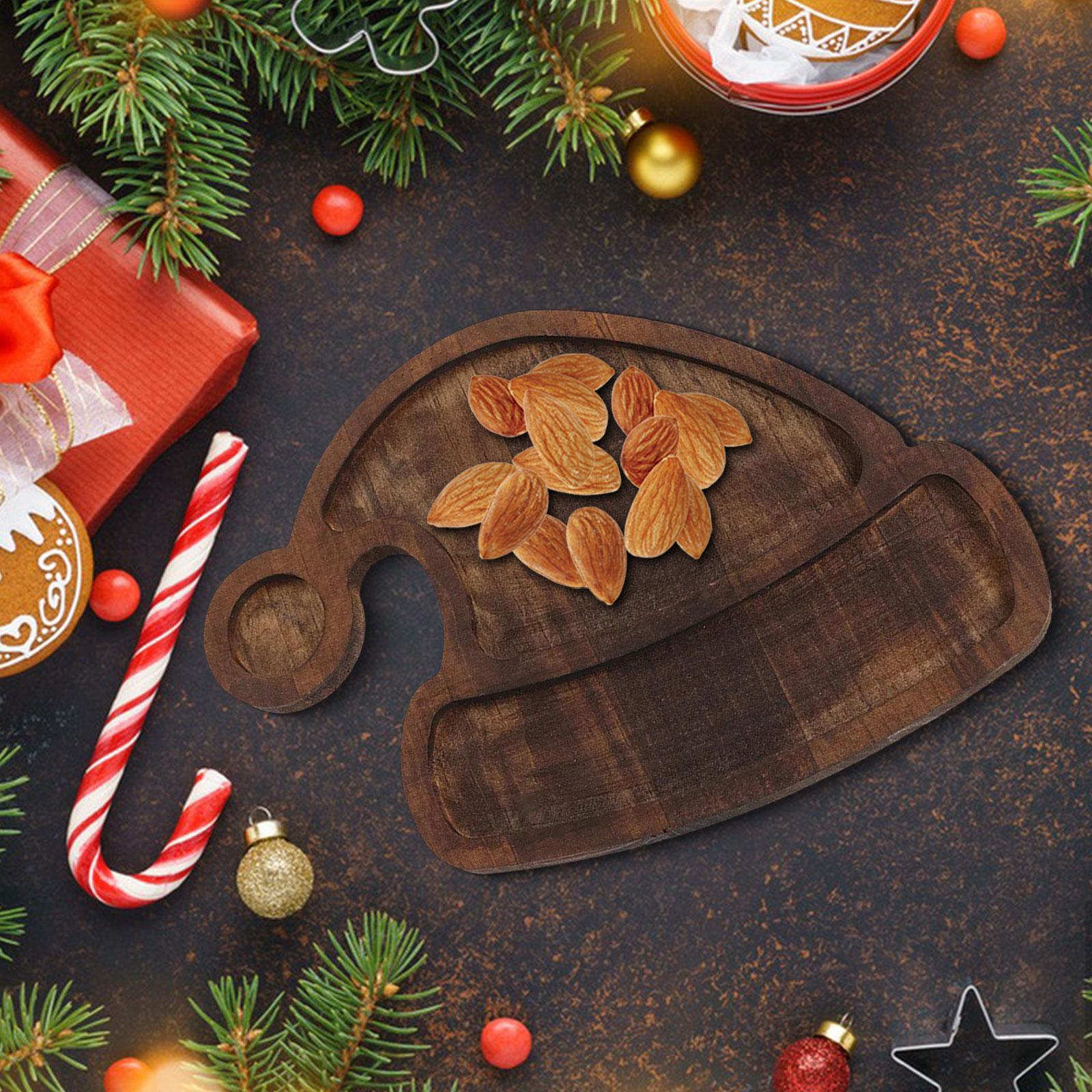 Bandeja de Madeira para Servir - Food Snacks For Christmas avaliação e preço