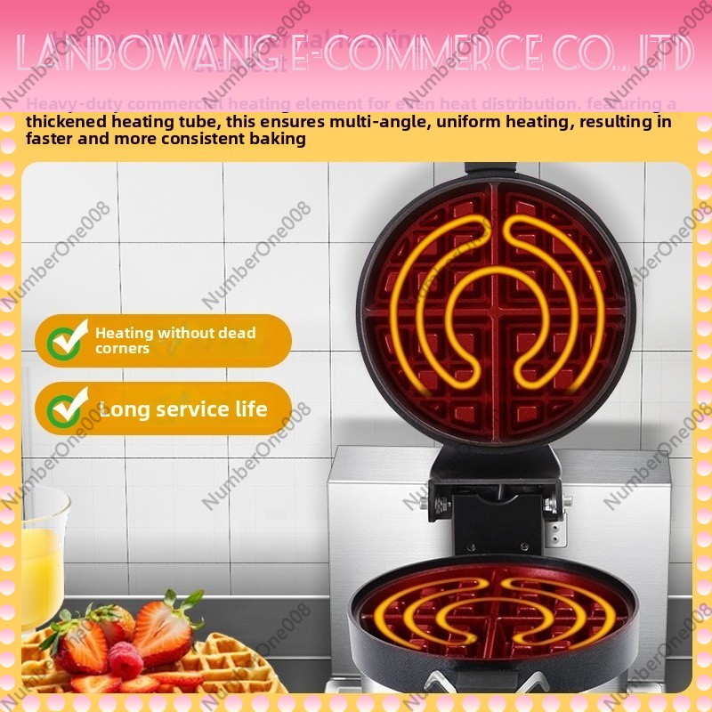 Máquina de Waffles Rotativa An - Street Food Snacks avaliação e preço