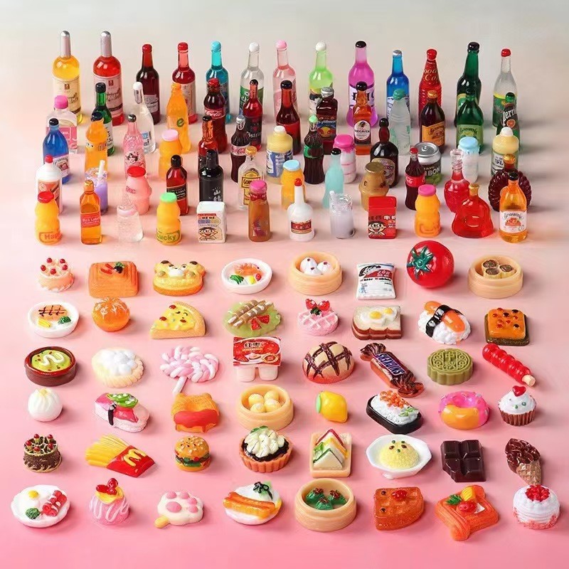 Bonito casa de bonecas em mini - Food Snacks For Christmas avaliação e preço