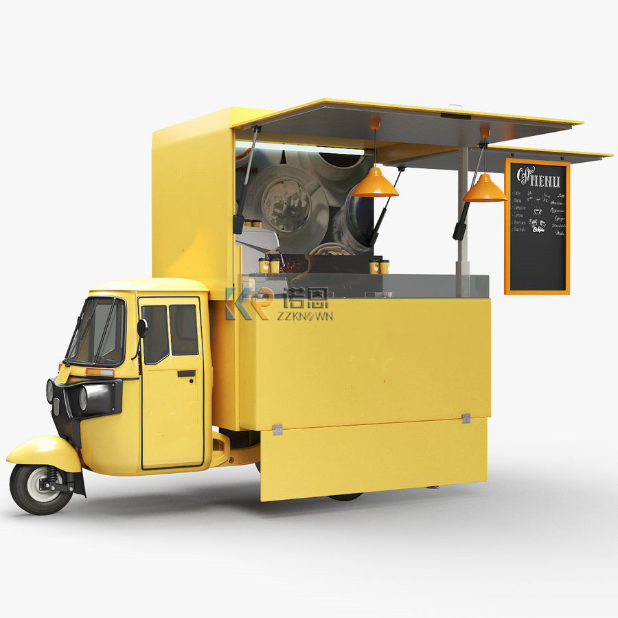 Novo design de rua triciclo el - Street Food Snacks avaliação e preço