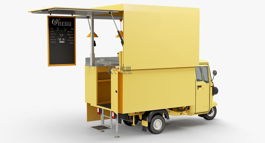 Novo design de rua triciclo el - Street Food Snacks avaliação e preço