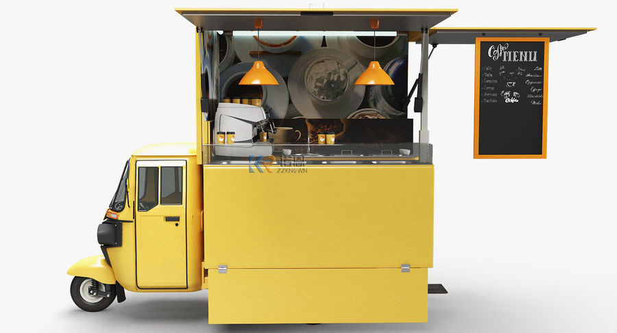 Novo design de rua triciclo el - Street Food Snacks avaliação e preço