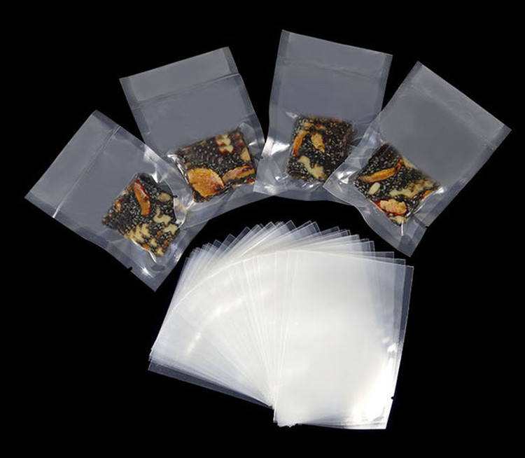 100PCS Sacos Plásticos Transpa - Food Snacks Logos avaliação e preço