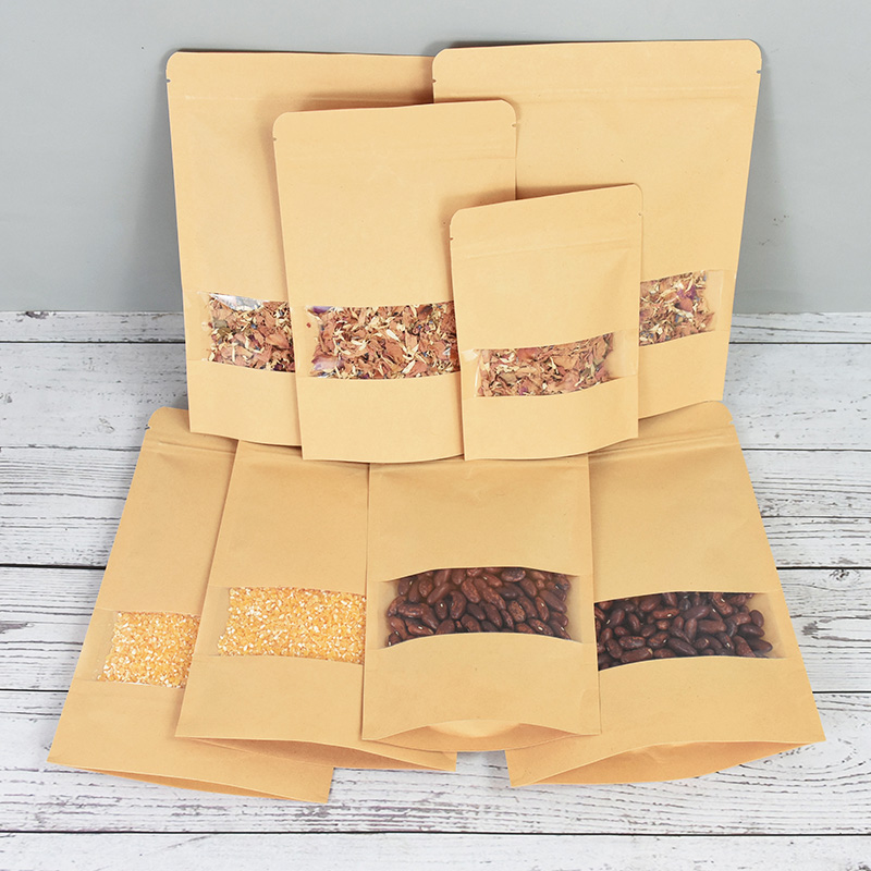 20/50 pçs sacos de papel kraft - Food Snacks Party avaliação e preço