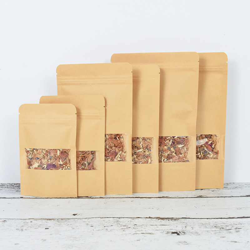 20/50 pçs sacos de papel kraft - Food Snacks Party avaliação e preço
