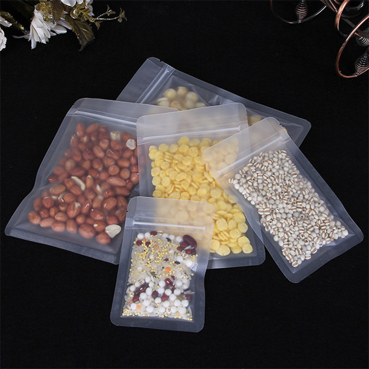 100 Sacos Plásticos Foscos com - Food Snacks Logos avaliação e preço