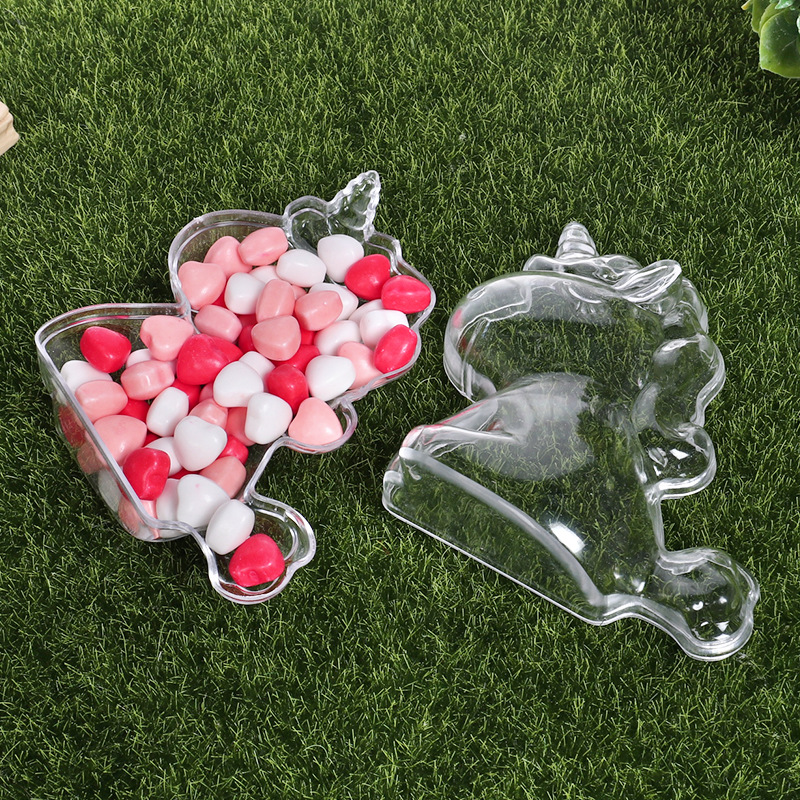 6 pçs plástico transparente un - Food Or Snacks avaliação e preço