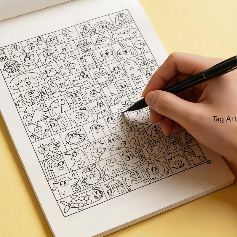 Livro de desenhos para alívio  - Food And Snacks Coloring Book Bold And Easy avaliação e preço