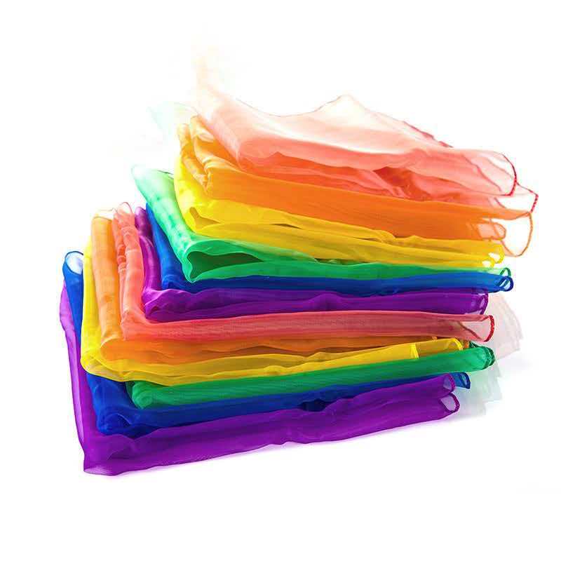 Lenço de dança quadrado colori - Spicy Food Snacks avaliação e preço