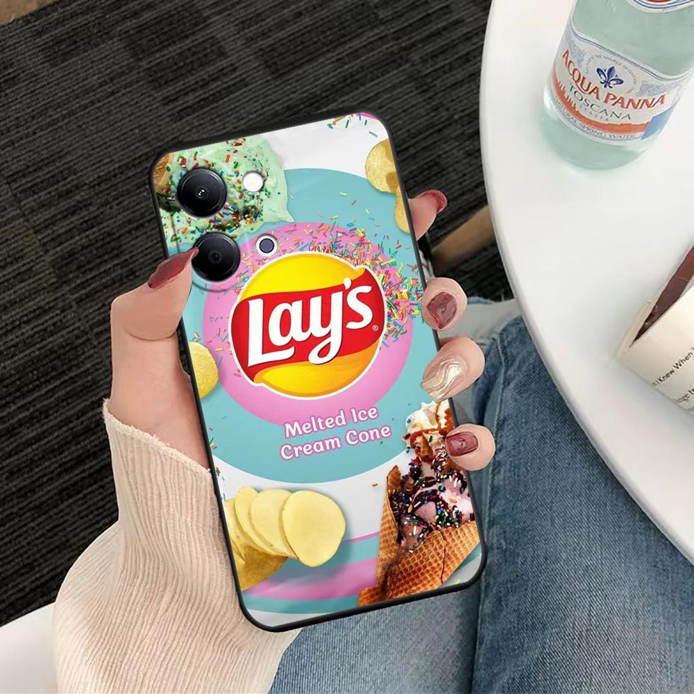 Capa de Telefone para VIVO Y40 - Food Snacks Logos avaliação e preço