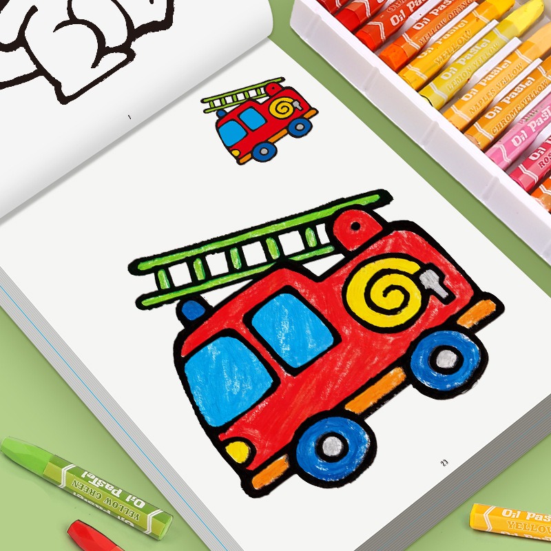 Livro de Desenho Infantil, Con - Food And Snacks Coloring Book Bold And Easy avaliação e preço