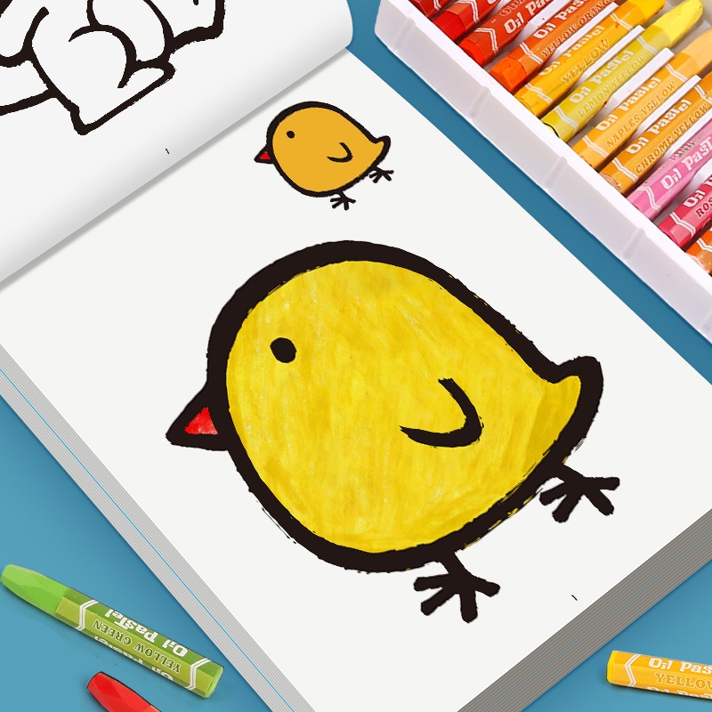 Livro de Desenho Infantil, Con - Food And Snacks Coloring Book Bold And Easy avaliação e preço