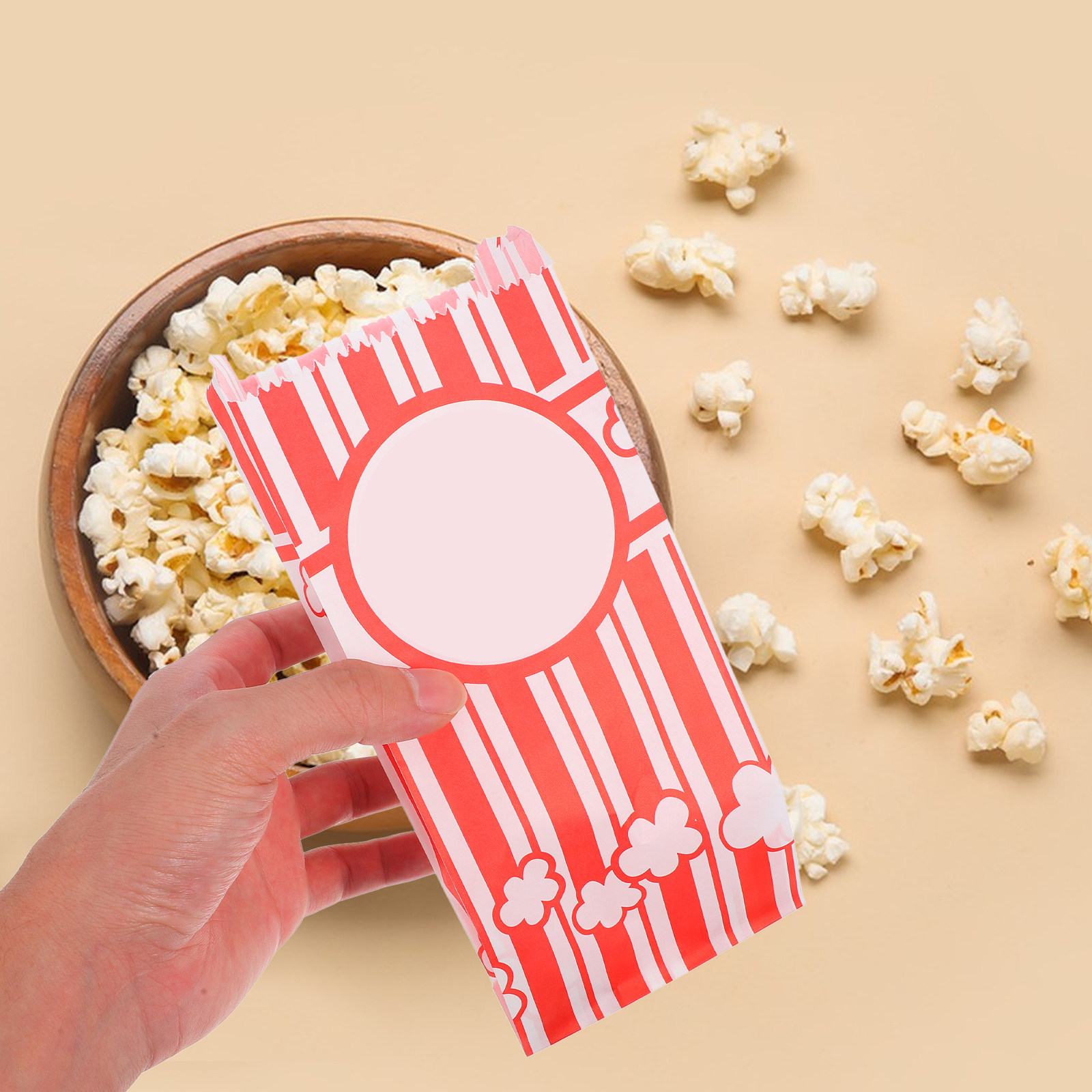 30 Sacos de Pipoca à Prova de  - Food Snacks Party avaliação e preço