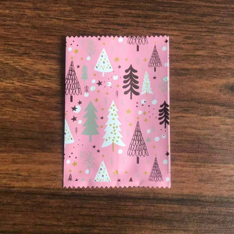 100 pçs rosa fosco selo máquin - Food Snacks For Christmas avaliação e preço